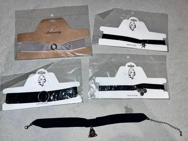 NEW Chokers and rings - see pictures!