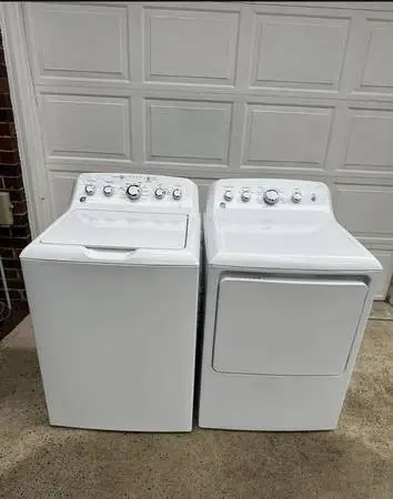 **ALMOST NEW GE WASHER AND DRYER SET!!**