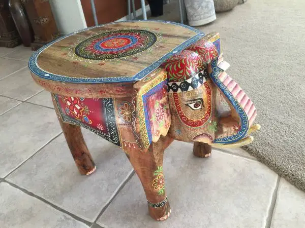 Unique Elephant Table.
