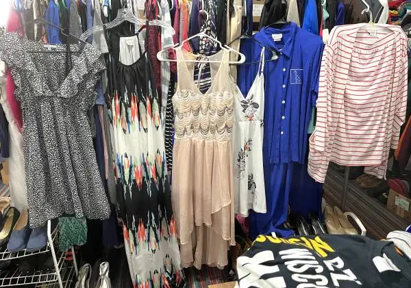 Dresses and Skirts on Sale at the Moquah Thrift Store This Weekend!
