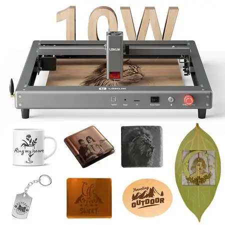 HTVRONT-LOKLiK iEngrave - 10W Laser Engraver / cutter