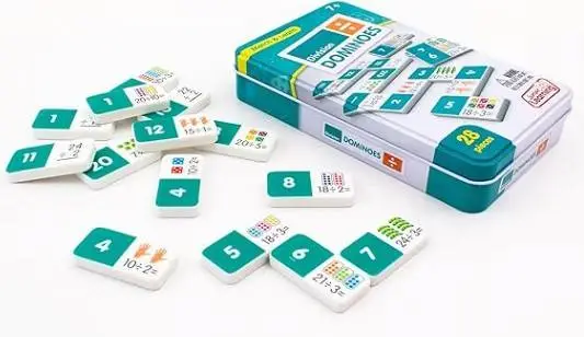 Division Dominoes - Match & Learn by Junior Learning
