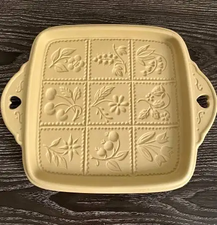 Vintage Shortbread Mold/Pan By Hill Design Inc., 1988