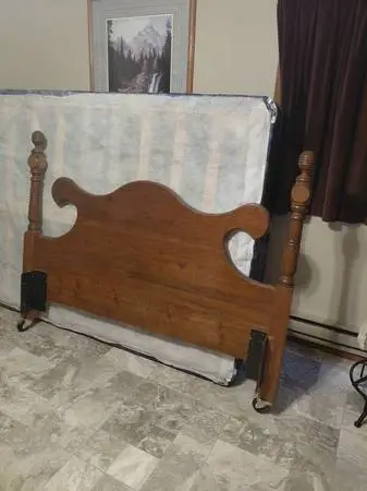 Queen Bed and heavy frame
