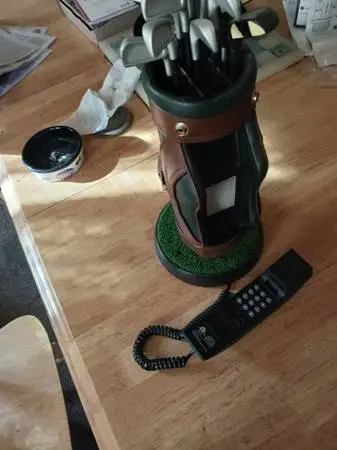 NEW GOLF BAG PHONE