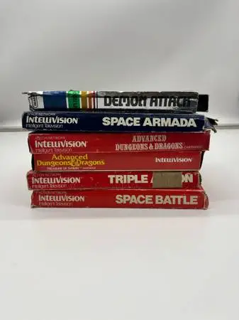 Intellivision Video Game Lot