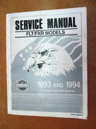 Three Harley OEM Shop Manuals