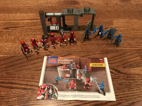 POWER RANGERS SUPER MEGAFORCE, ULTIMATE BATTLE PACK ~ MEGA BLOKS 89600