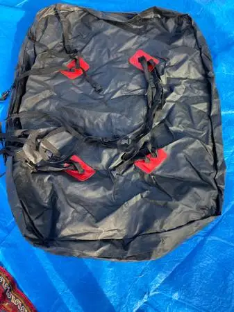 Rooftop cargo carrier REI soft heavy duty large security soft cover