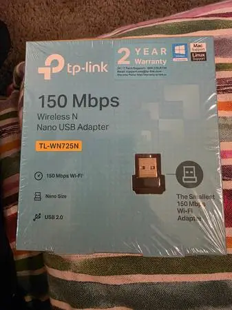 TP-Link TL-WN725N 150Mbps Wireless-N NANO USB Adatper WiFi Mac Windows