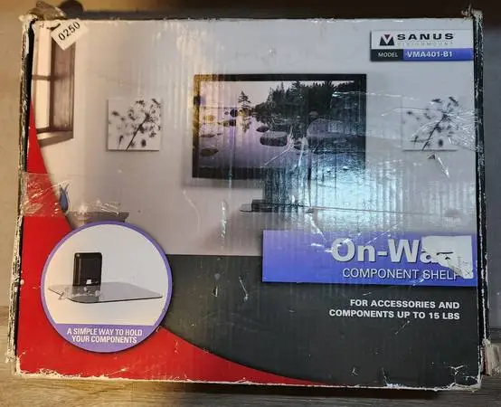 Sanus Under TV Wall Shelf VMA401