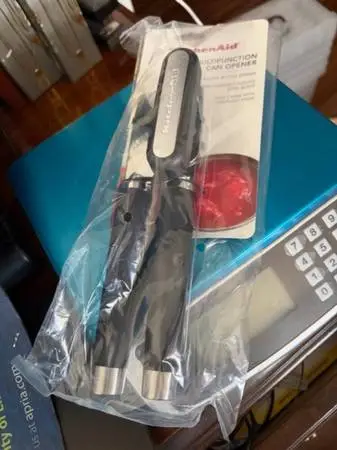 New In Package Kitchenaid Can Opener w/easy to turn knob