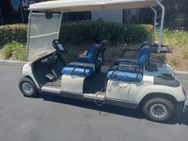 4 seater golf cart Senior fun biz handicap