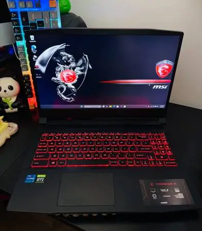 MSI CROSSHAIR 8-CORE RX GAMING LAPTOP i7 11TH GEN.16GB RAM/1TB SSD.👍
