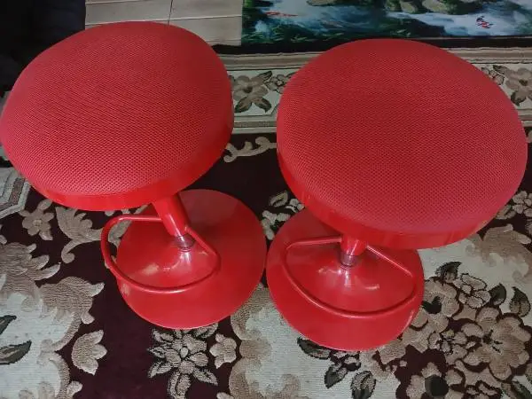 SET OF2 ROUND BARSTOOL