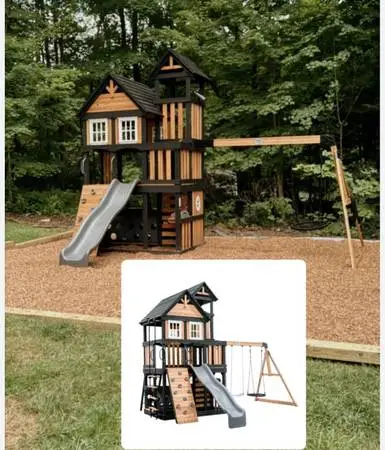 Kid outdoor playset