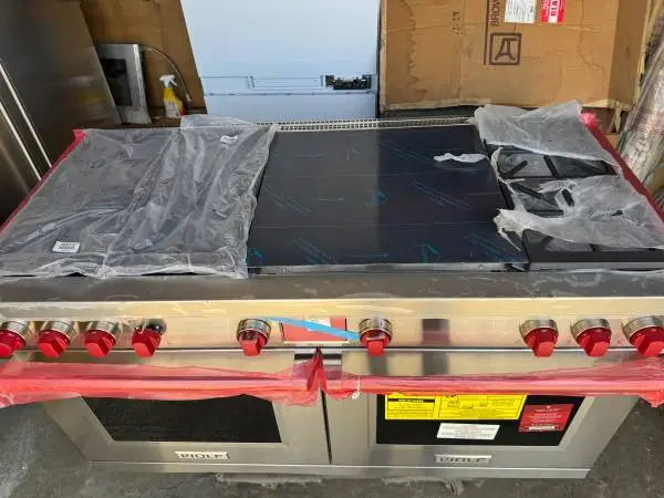 60” Wolf dual fuel range