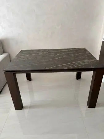 Dining Table (no chairs) - ceramic-stone top