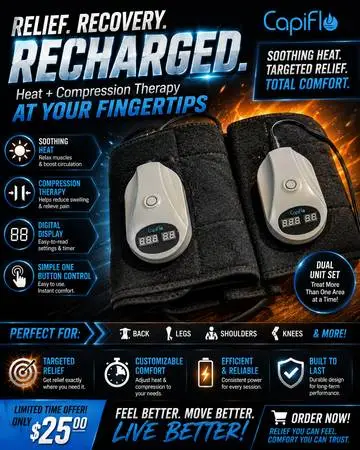 CapiFlo portable pneumatic compression device.