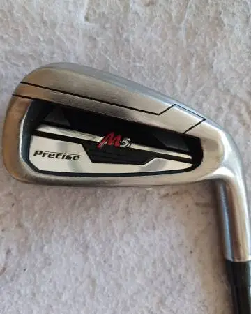 Precise M5 RH, 4h+5-PW Iron Set A-Flex Graphite Shafts.. MINT.