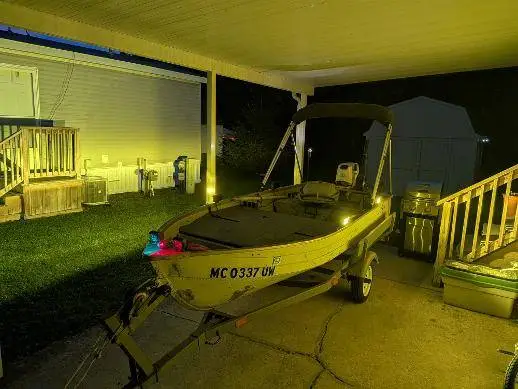 12ft Mirrocraft 18hp johnson