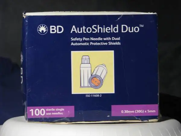 300 BD AutoShield Duo Safety 5mm Pen Needles