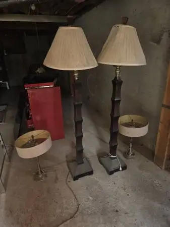 Vintage lamps. 4 in total