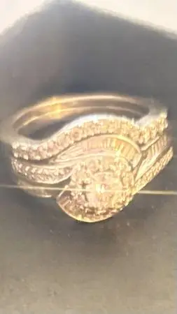 Real beautiful diamond ring
