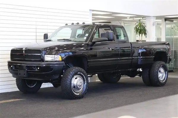 1996 DODGE RAM 3500 LARAMIE 4X4 12-VALVE 5.9 0-RUST 95K 2500 1997 1998