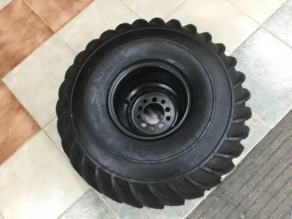 New Argo 25” Mounted Tire On Bead Lock Reversible Rim
