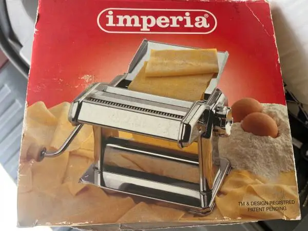 Imperia (RED) Pasta Maker - Complete NEW