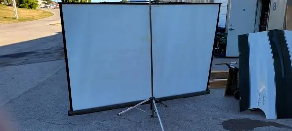8x8 Movie Screen with Tripod Stand