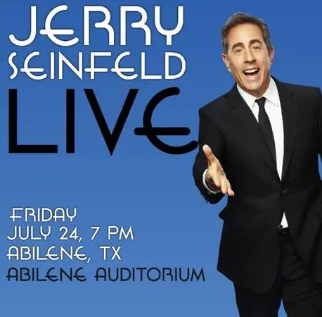 2 Front Row Platinum Jerry Seinfeld Tickets - PIT AA 10-11 - July 24 A