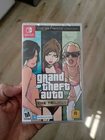 Gta Grand Theft Auto Trilogy Nintendo Switch Brand New