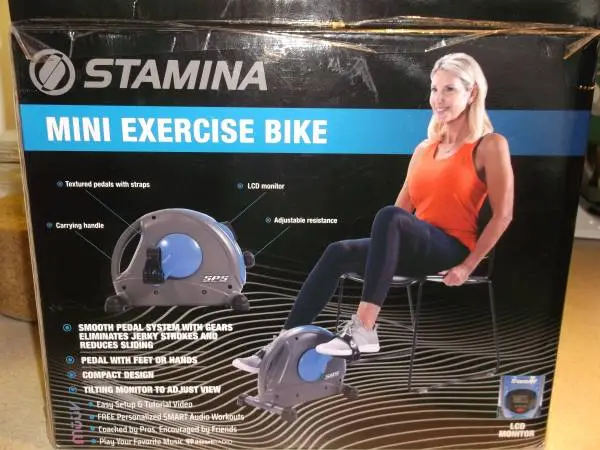 Stamina Mini Exercise Bike Like New