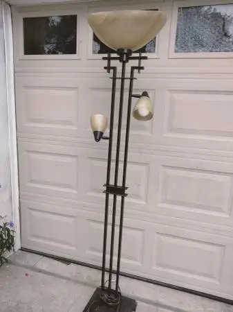 My Frank Loyd Wright lamp