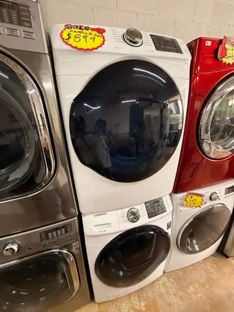 Used White Samsung Washer and Dryer