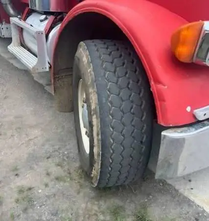 22.5 simi truck float flat face wheels