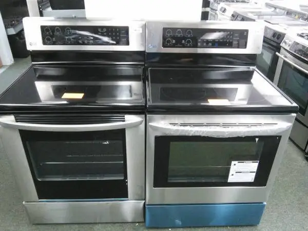 😇👑 NEW LG SCRATCH AND DENT STAINLESS GLASS TOP RANGE OVEN STOVE