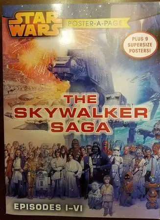 Star Wars Episodes I-VI: The Skywalker Saga Poster-A-Page