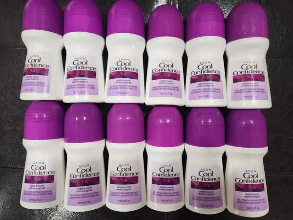 Avon COOL CONFIDENCE Antiperspirant Deodorant Roll On Original Scent
