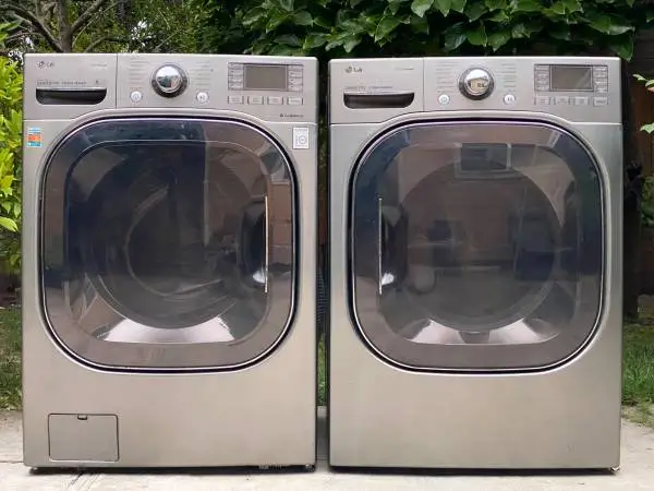 LG Large Capacity Washer and Electric Dryer