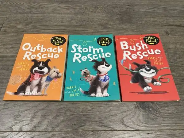 PUP PATROL By Darrel & Sally Odgers 3 PAPERBACK Books