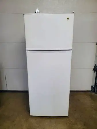 GE 10 cubic feet refrigerator