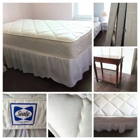 REDUCED Sealy Posture Premiere Tidewater Twin Bed + Huge Bonus