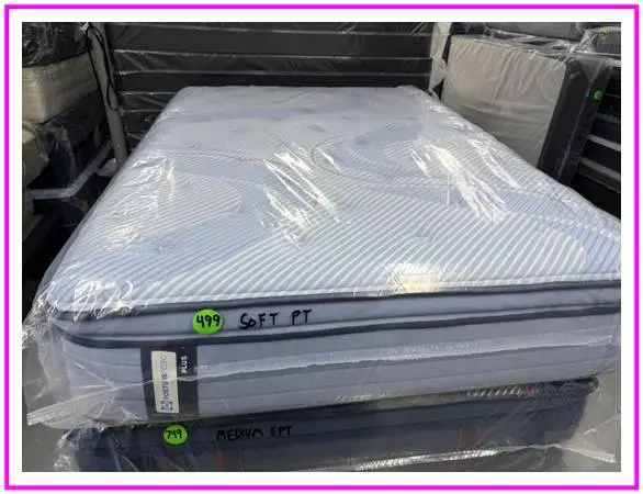 Full Size Sealy Posturepedic Pro Pillow Top Mattress & Box Bed Set