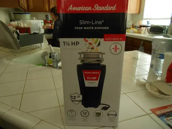 Garbage Disposal brand new 1.25 HP Slim-Line