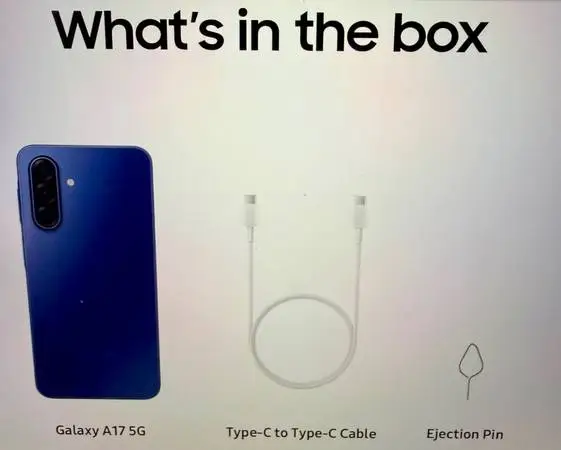 Samsung Galaxy A17 5G Smart Phone, 128GB