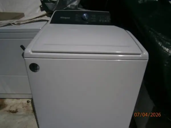 Whirlpool top load washer