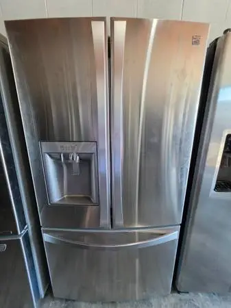 Kenmore elite stainless steel counter depth refrigerator